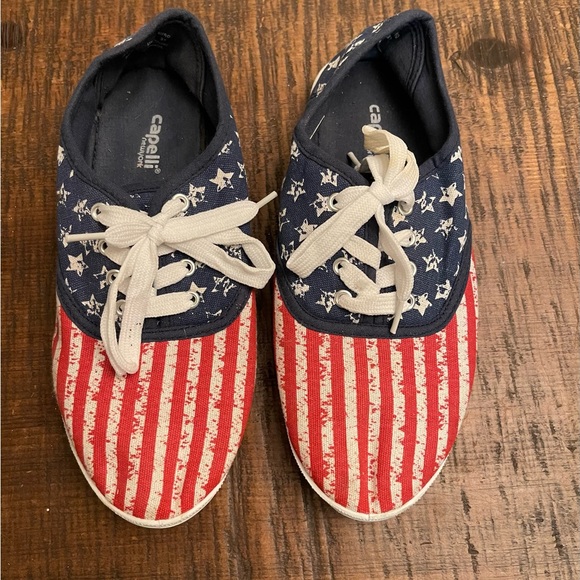 Shoes - American Flag Flats